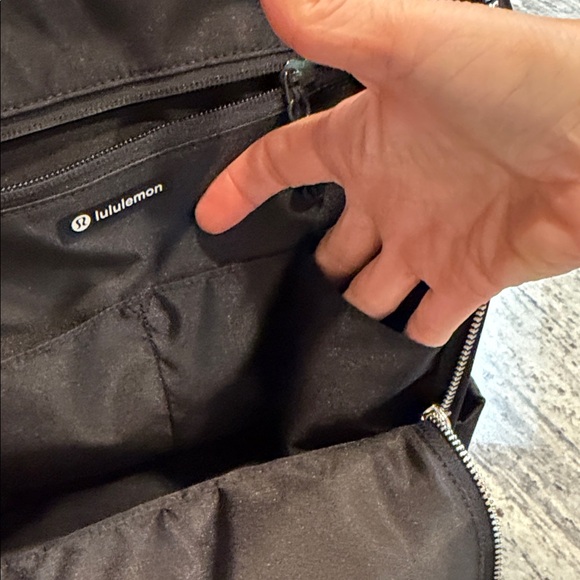 Lululemon Athletica Black Backpack with Silver Accents - Picture 10 of 11